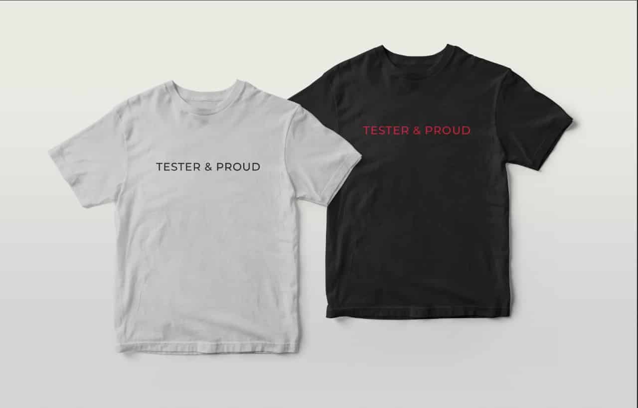 tester & proud_2 T-shirts