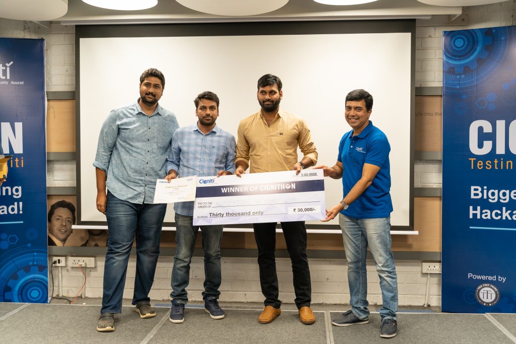 Testing Hackathon -Cignithon