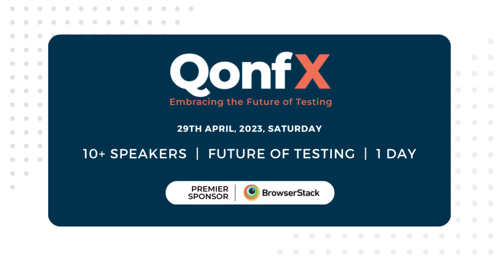 QonfX - software testing conference