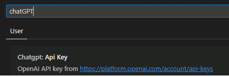 Install the ChatGPT Extension in VS Code - Step 3