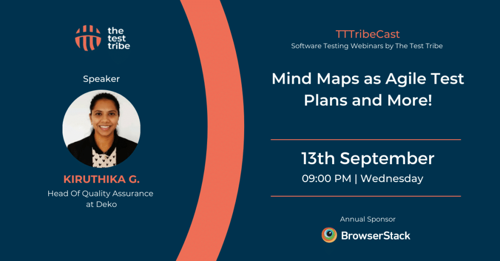 TTTribeCast Webinar by Kiruthika G