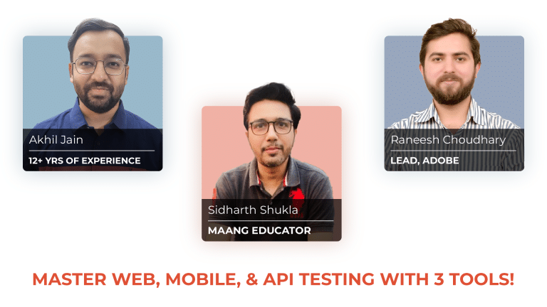 Selenium Rest Assured Appium 1