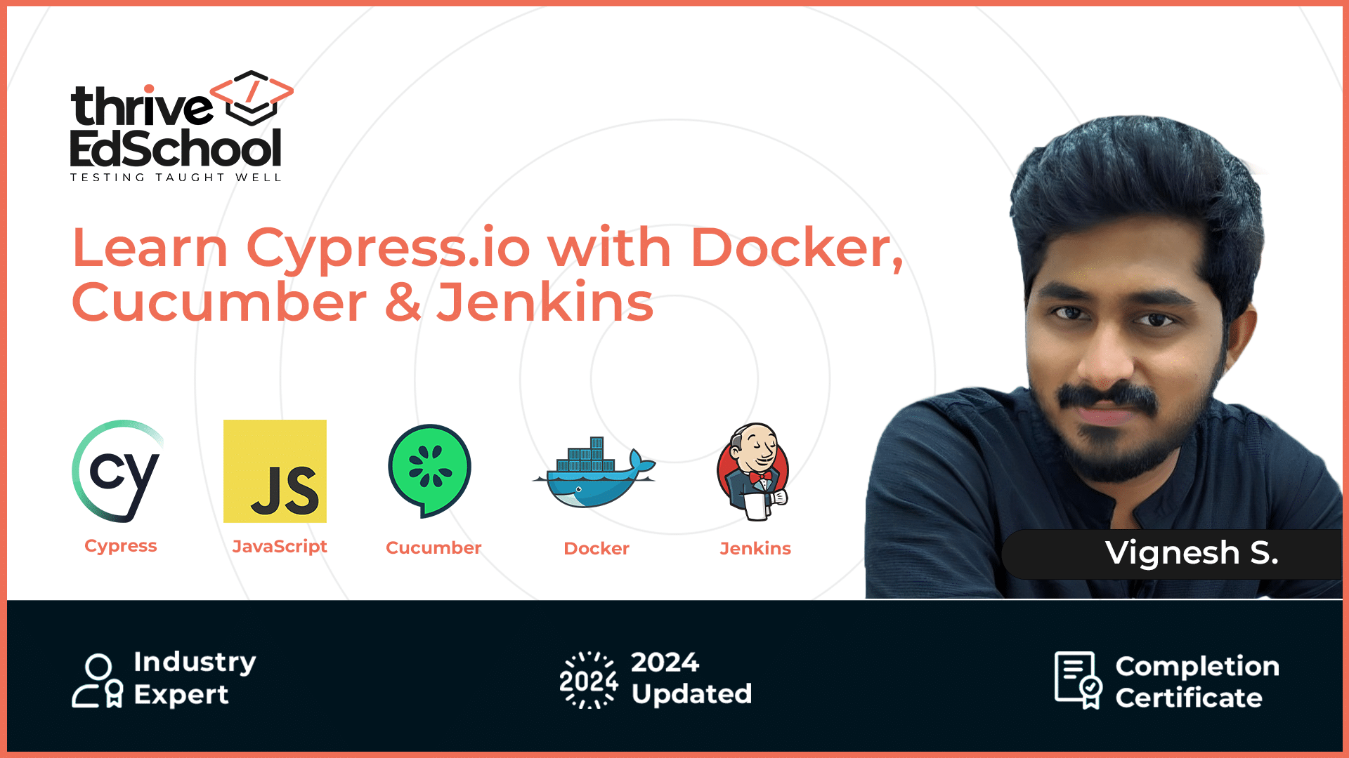 Cypress.io Course Learn Cypress Automation With Docker, Cucumber