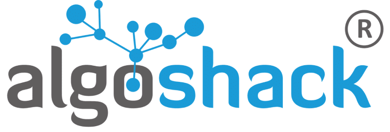 logo algoshack R blue logo