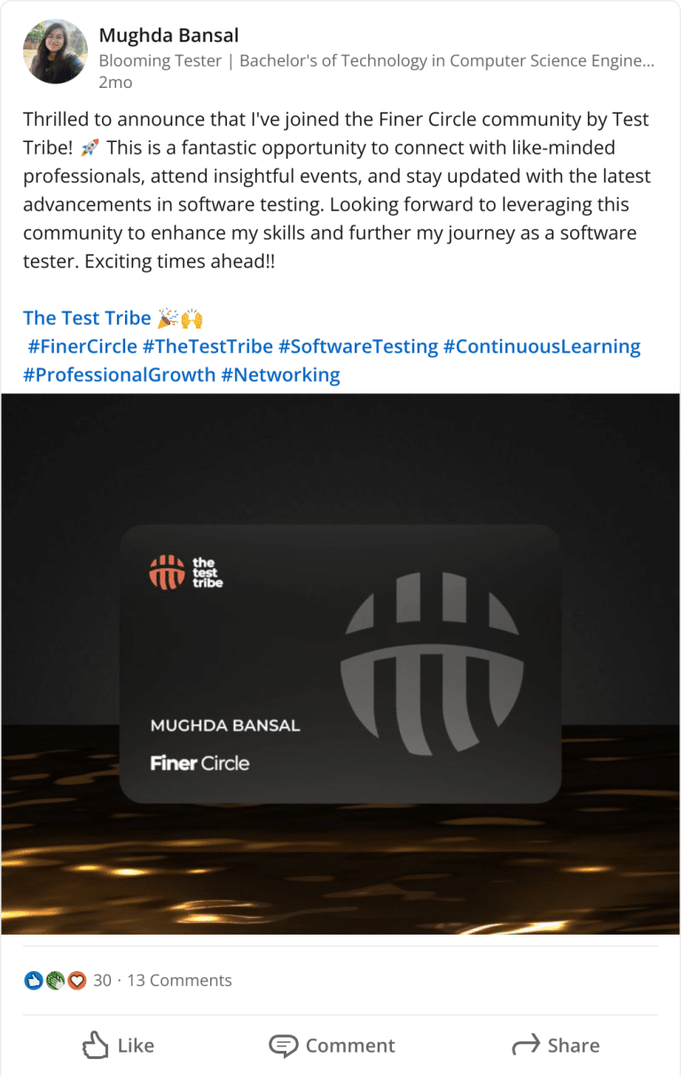 Mughda Bansal Finer Circle Review Li