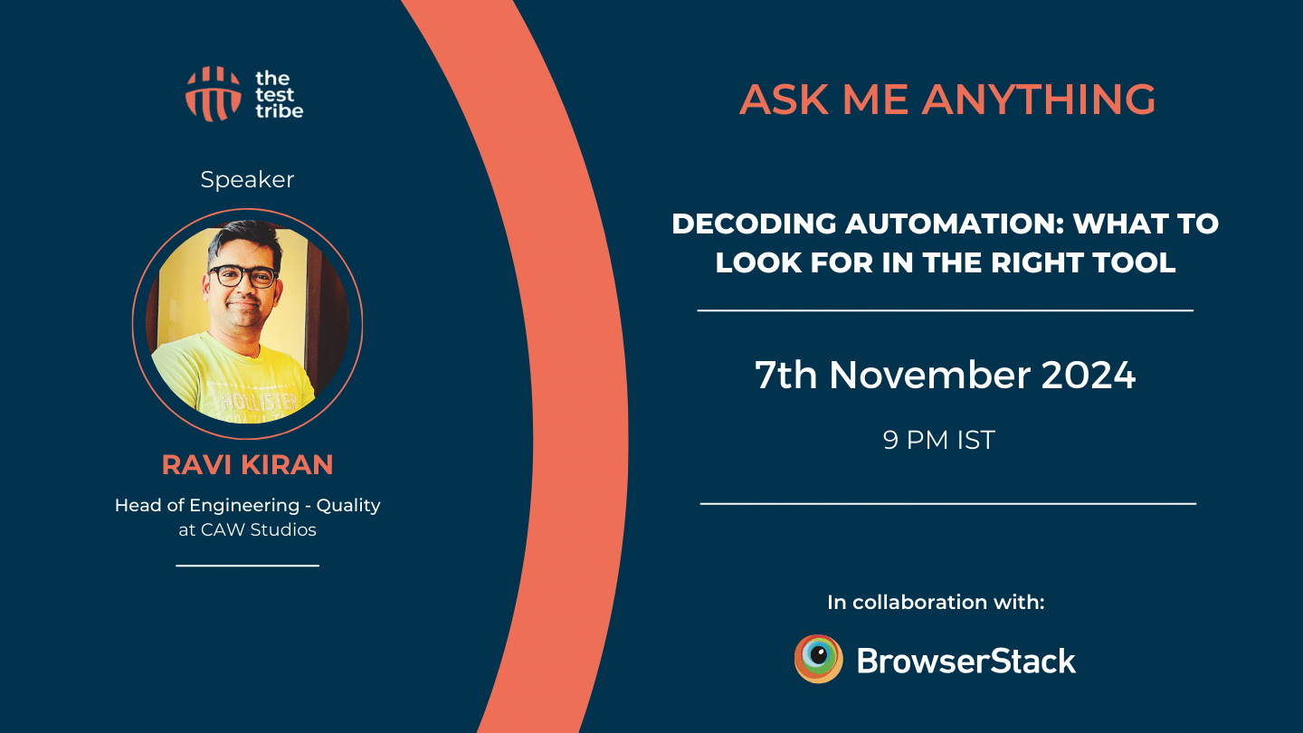 Ask Me Anything with Ravi Kiran