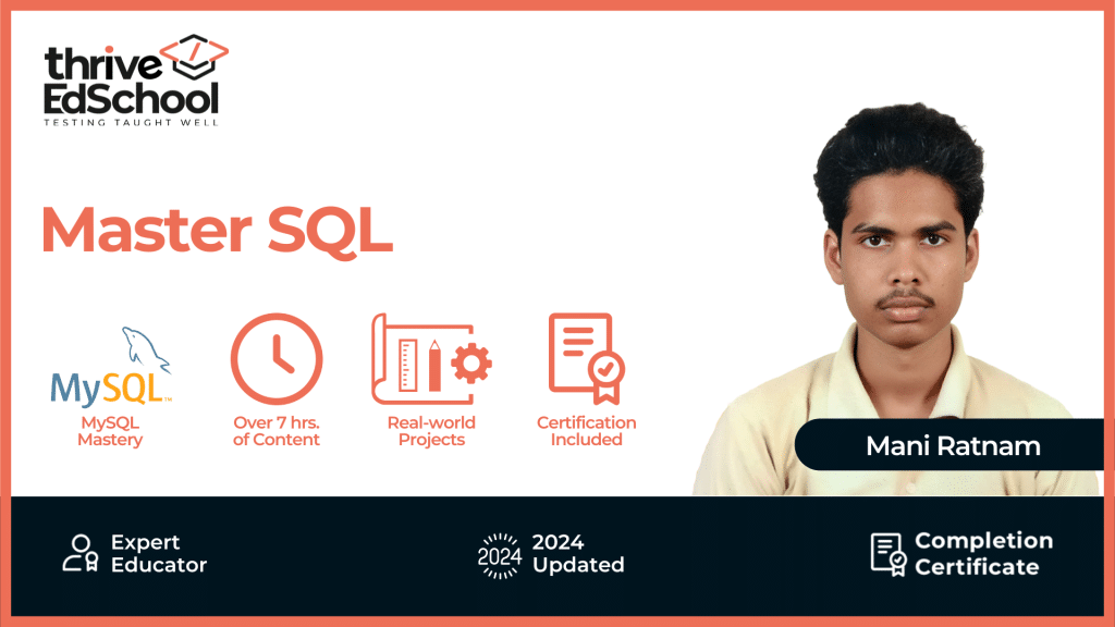 Mastering SQL