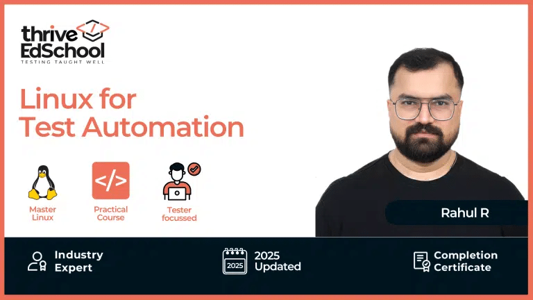 Linux for Test Automation