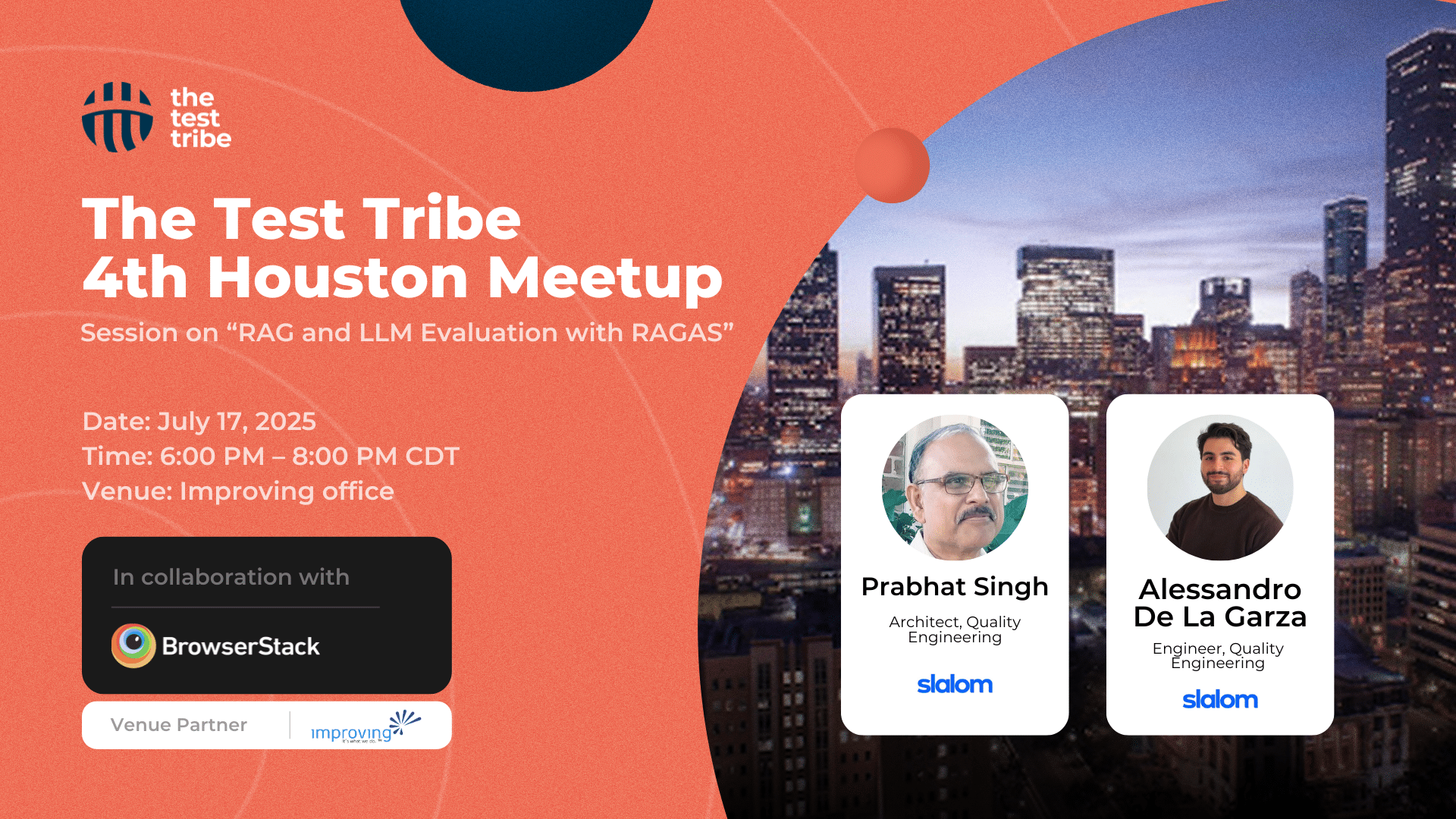 The Test Tribe 4th Houston Meetup 1