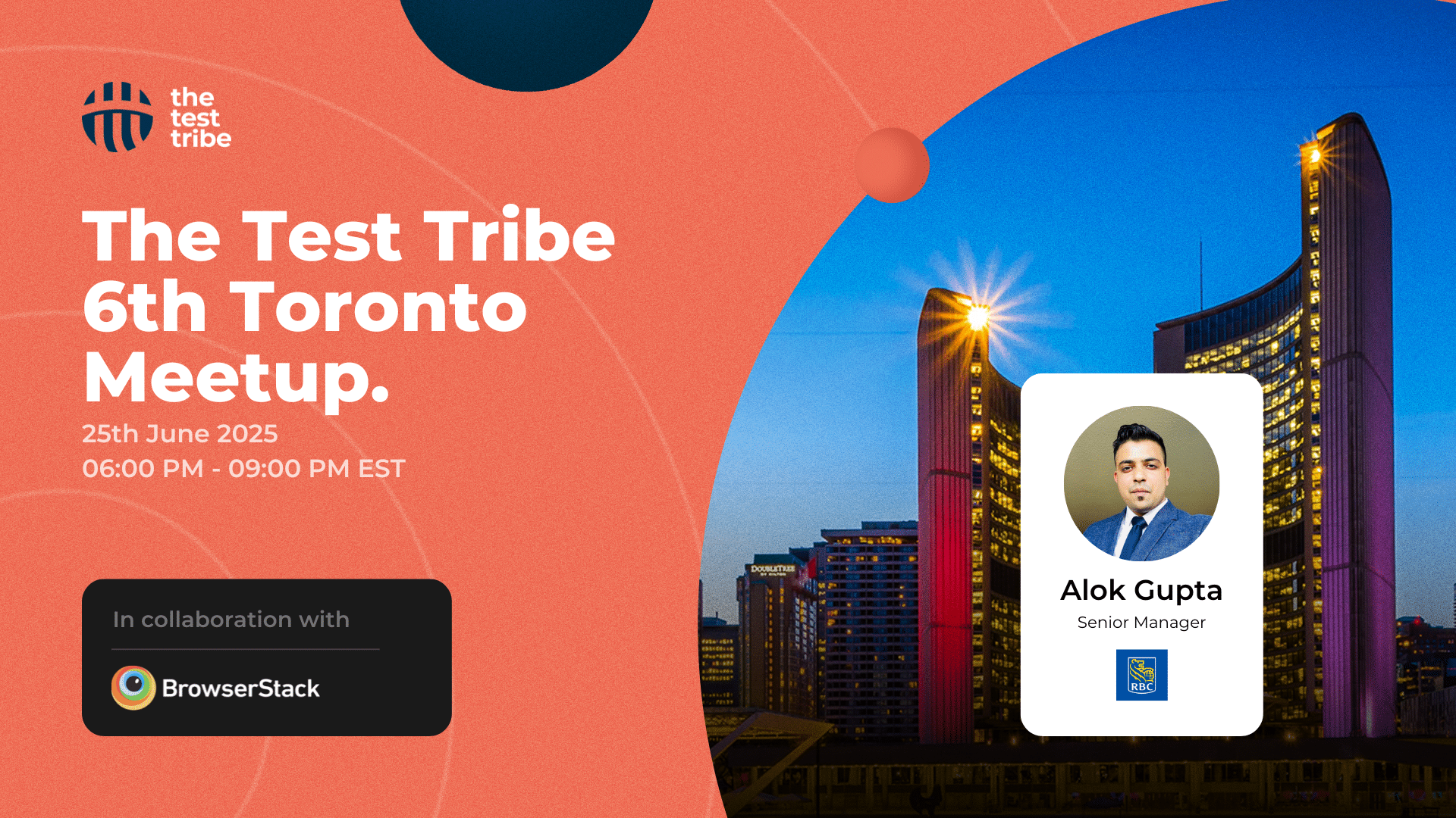 The Test Tribe 6th Toronto Meetup