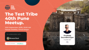 The Test Tribe 40th Pune Meetup 1
