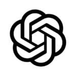 chatgpt logo chat gpt icon on white background free vector