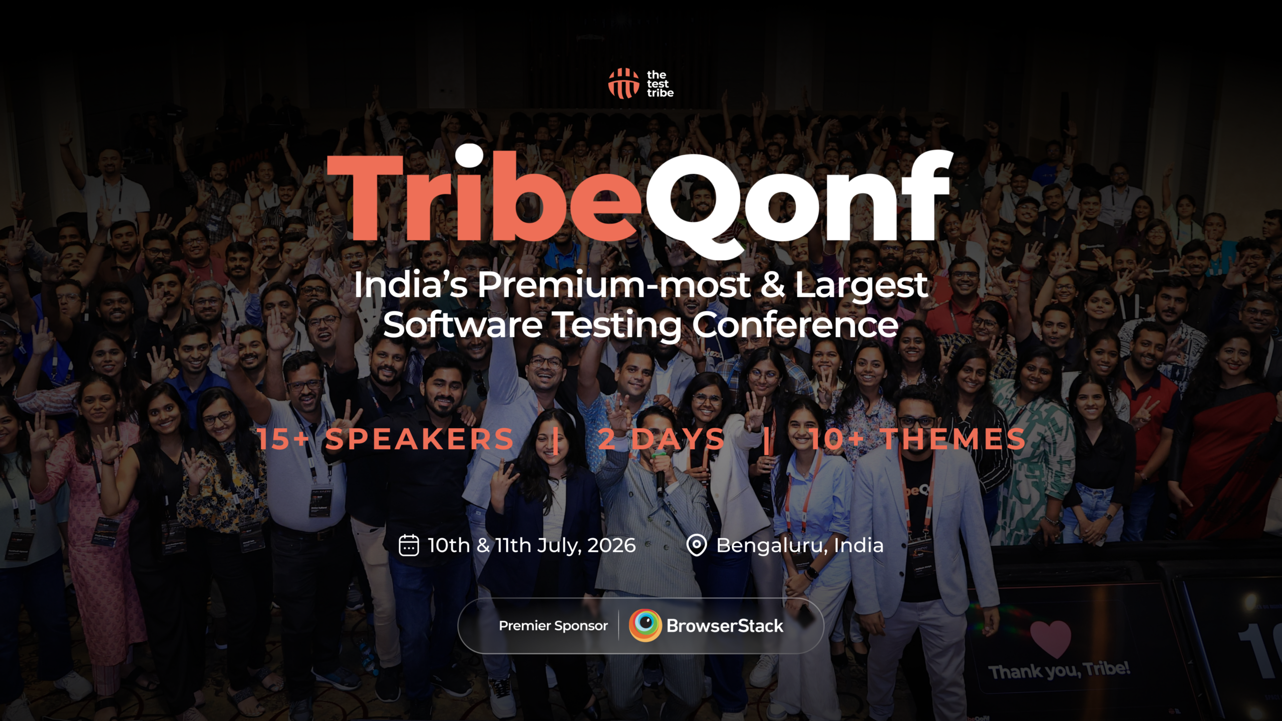 TribeQonf 2026 – Offline Testing Conference