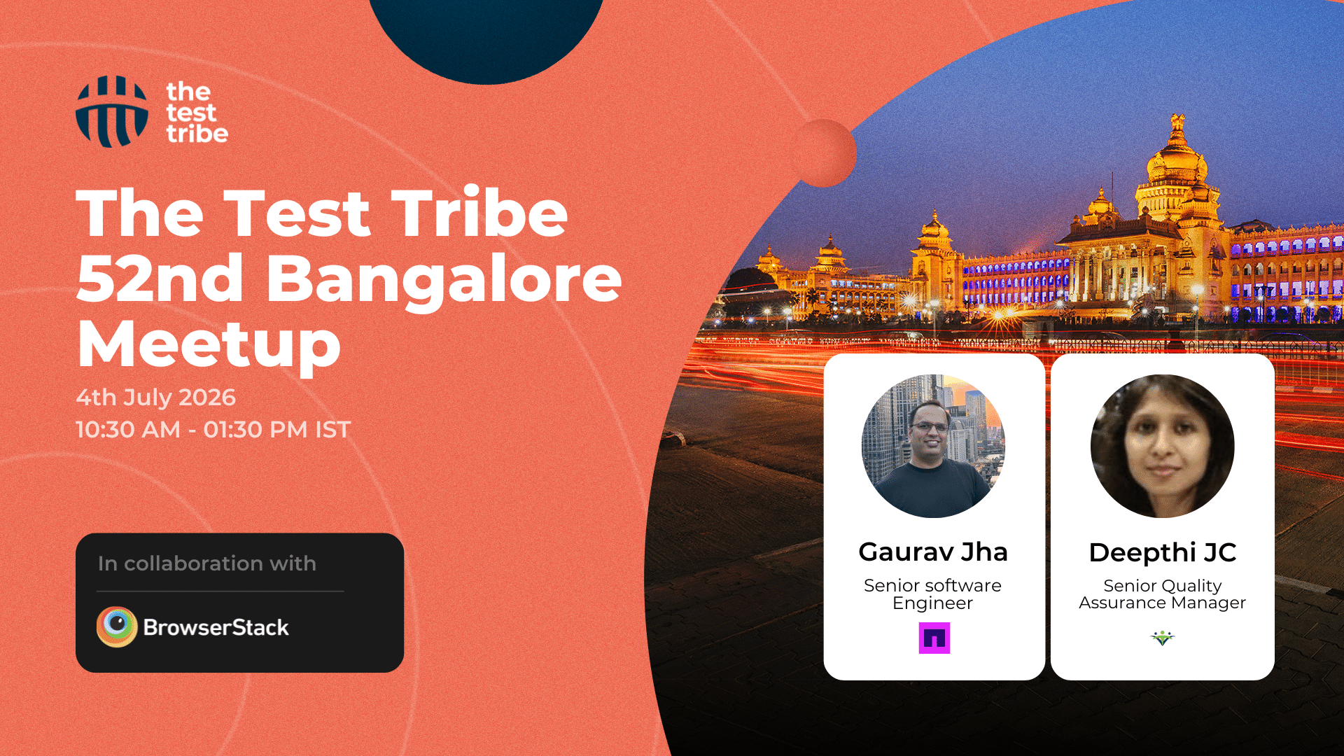 The Test Tribe 52nd Bangalore Meetup 1